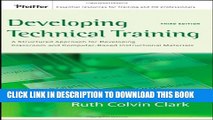 Collection Book Developing Technical Training: A Structured Approach for Developing Classroom and