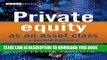 Collection Book Private Equity as an Asset Class