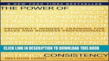 Collection Book The Power of Consistency: Prosperity Mindset Training for Sales and Business