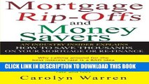 New Book Mortgage Ripoffs and Money Savers: An Industry Insider Explains How to Save Thousands on