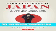 New Book Etiquette Guide to Japan: Know the Rules that Make the Difference! (Third Edition)
