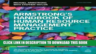 New Book Armstrong s Handbook of Human Resource Management Practice: Building Sustainable