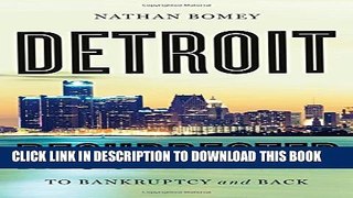 New Book Detroit Resurrected: To Bankruptcy and Back