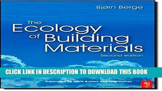 Collection Book The Ecology of Building Materials