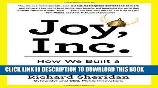 New Book Joy, Inc.: How We Built a Workplace People Love