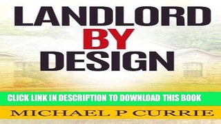 Collection Book Landlord by Design: Complete Guide to Residential Property Management