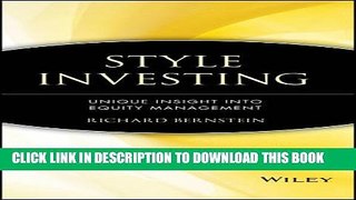 Collection Book Style Investing: Unique Insight Into Equity Management