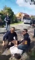 Momenti i arrestimit të Mikolvan Parubit