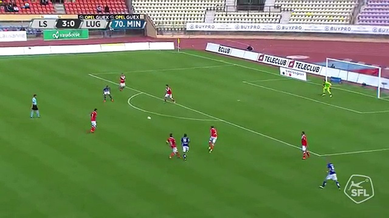 FC Lausanne 4:0 FC Lugano (Swiss Super League 10. Runde 2016/2017  2 .Oktober 2016)