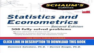 Collection Book Schaum s Outline of Statistics and Econometrics, Second Edition (Schaum s Outlines)