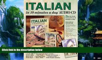 Big Deals  ITALIAN in 10 minutes a dayÂ® AUDIO CD.  Full Ebooks Most Wanted