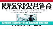 New Book Becoming a Manager: How New Managers Master the Challenges of Leadership