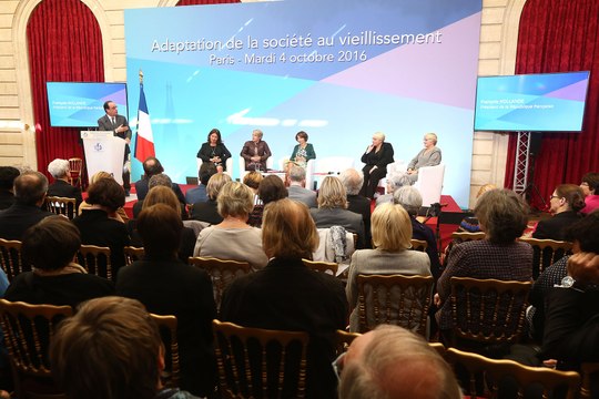 Réception à l’occasion de la semaine nationale des retraités et personnes âgées