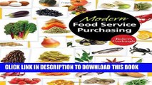 New Book Modern Food Service Purchasing: Business Essentials to Procurement