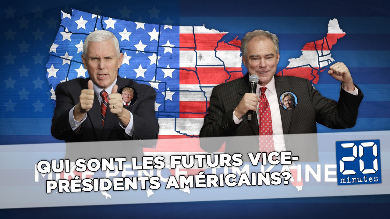Qui sont les éventuels vice-présidents d'Hillary Clinton et de Donald Trump?