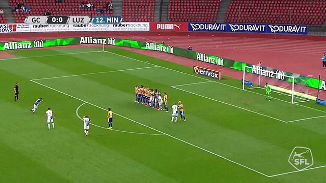 Grasshoppers 1:0 Luzern  (Swiss Super League 10. Runde 2016/2017  2 .Oktober 2016)