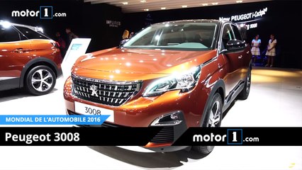 Mondial de l'Auto 2016 - Découvrez le Peugeot 3008 !