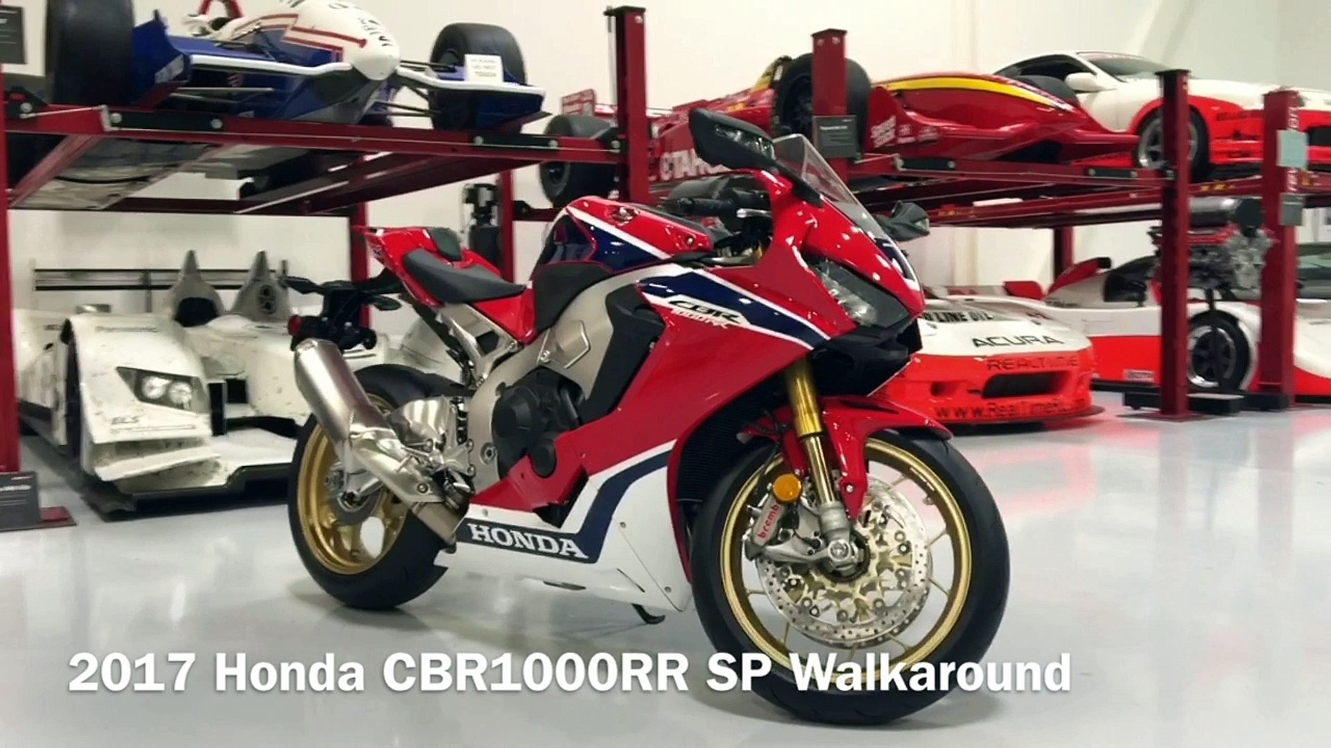 17 Honda Cbr1000rr Sp Walkaround Video Dailymotion