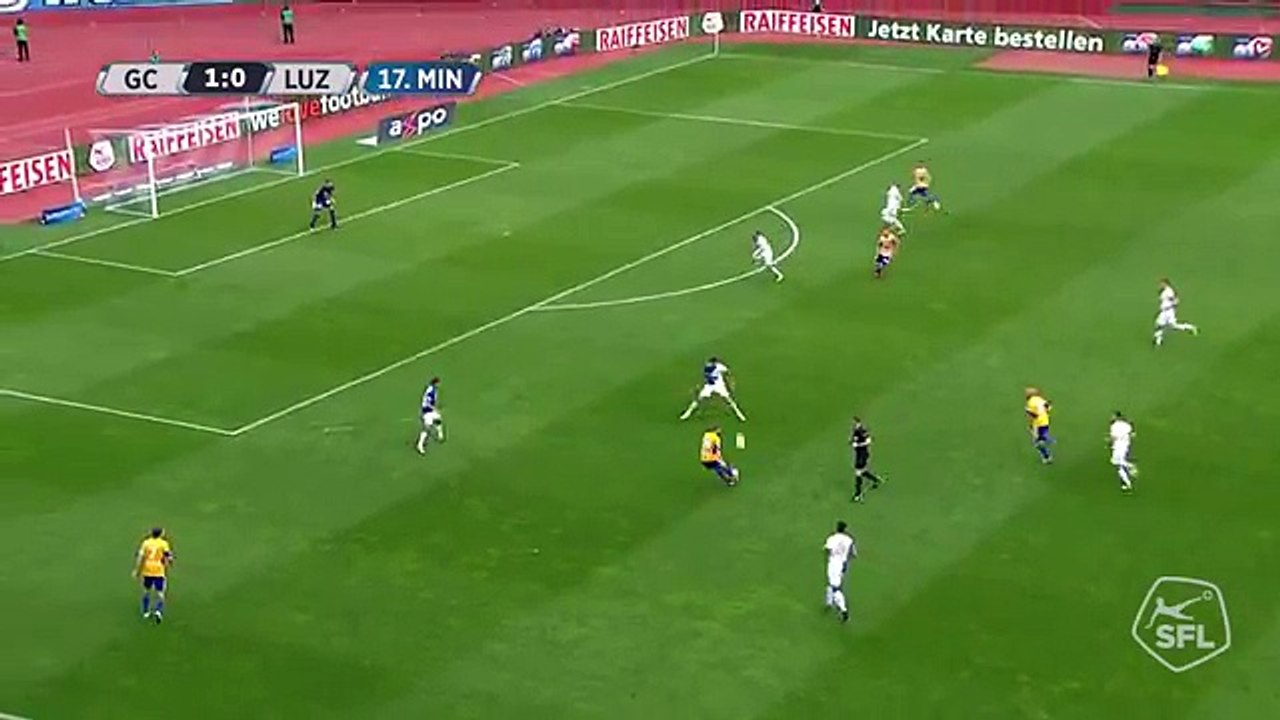 Grasshoppers 1:1 Luzern  (Swiss Super League 10. Runde 2016/2017  2 .Oktober 2016)
