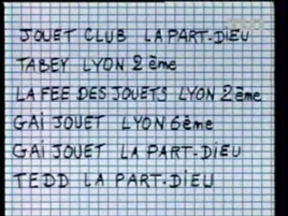 Générique Télé-Monstres TLM - 1990