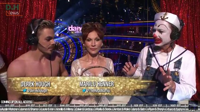 Marilu Henner & Derek Hough - All Access interview - Week 4 - Season 23 - DWTS