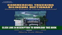 [PDF] Commercial Trucking Bilingual Dictionary: English/Spanish Full Online