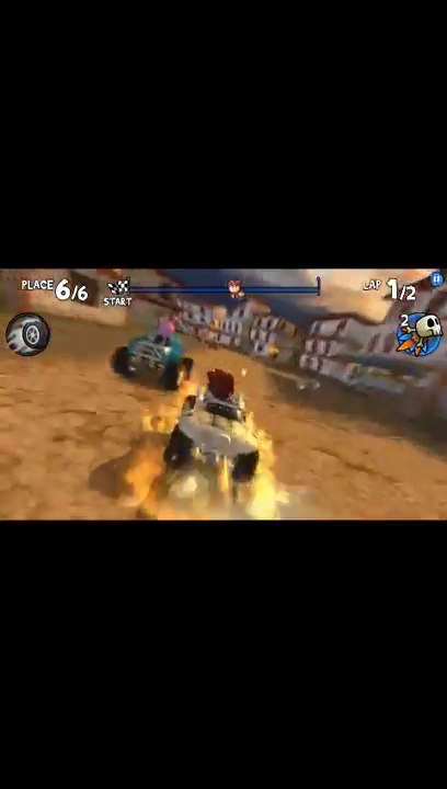 لعبة سباق السيارات بيتش بجي للأندرويد Beach Buggy Racing
