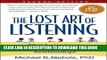 Collection Book The Lost Art of Listening, Second Edition: How Learning to Listen Can Improve