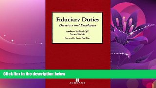 FULL ONLINE  Fiduciary Duties: Directors and Employees