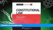complete  Casenote Legal Briefs: Constitutional Law, Keyed to Sullivan and Feldman, Eighteenth