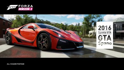Forza Horizon 3 - Trailer - pacchetto auto Gomme Fumanti
