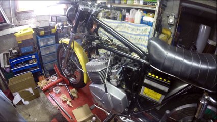 Montage des manchons rampe carbu boite à air de 350 Motoconfort