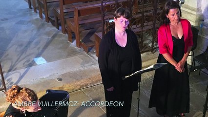 Stabat Mater G.B Pergolèse  N°5  Quis est homo accompagné à l'accordéon