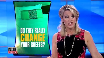 Descubrieron que los hoteles no cambian las sabanas de los cuartos