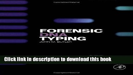 [PDF] Forensic DNA Typing: Biology and Technology Behind STR Markers Popular Online