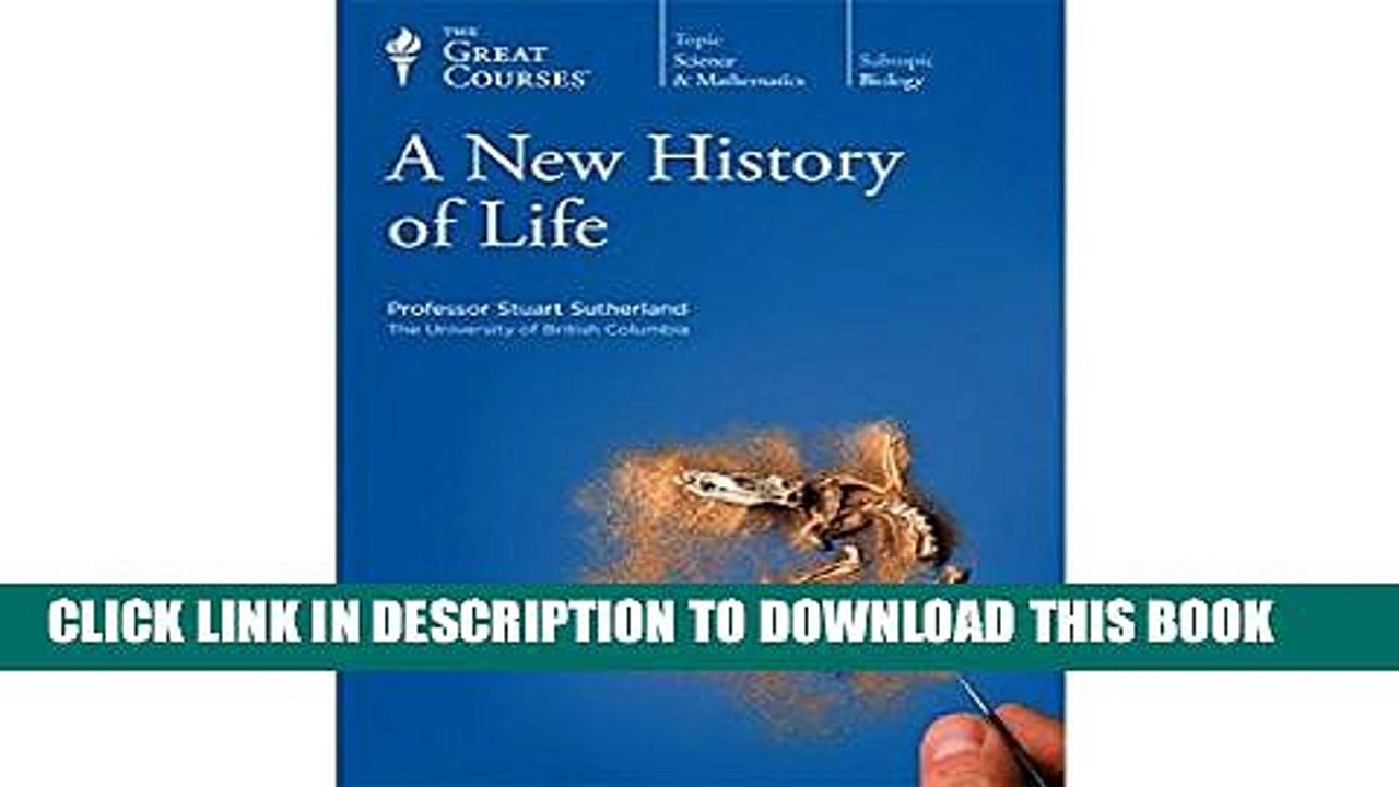 [PDF] The Great Courses: A New History of Life Popular Colection