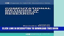 [PDF] Computational Methods in Biomedical Research (Chapman   Hall/CRC Biostatistics Series)