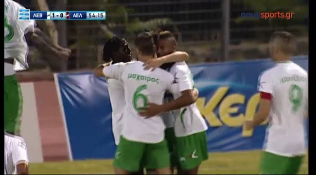 6η Λεβαδειακός-ΑΕΛ 1-1 2016-17 Τα γκολ