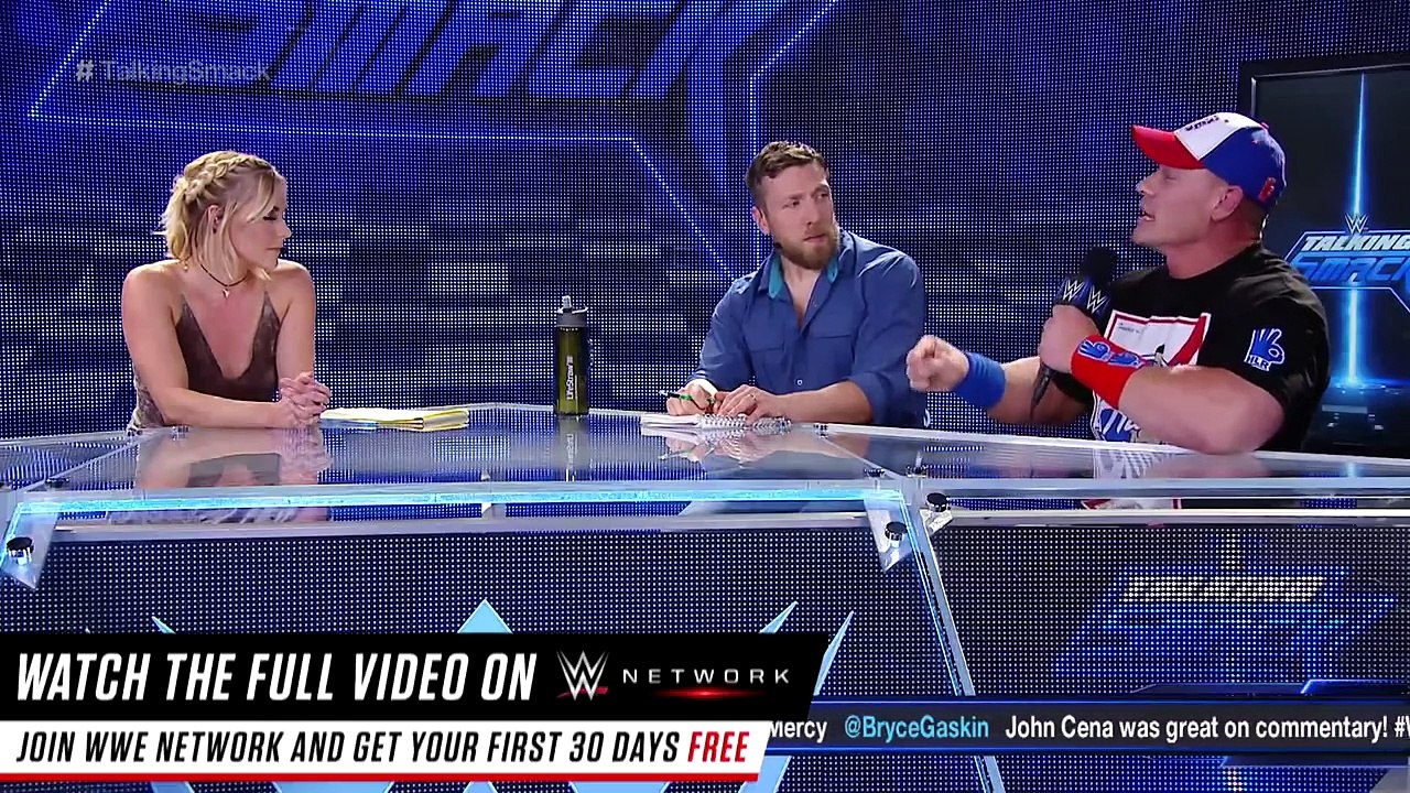 Why John Cena doesn't care about Dean Ambrose: Talking Smack, Sept. 27, 2016
