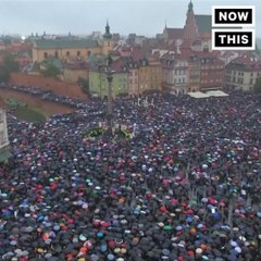 Polish Women Hold ‘Black Monday’ Protest After Gov't Tries To Ban Abortion