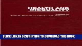 [PDF] Health and Inequality (Major Themes in Health and Social Welfare) Full Online