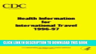 [PDF] Health Information for International Travel Popular Colection