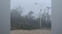 'Pray for us!' Social video shows Hurricane Matthew slamming into Haiti's southwestern coast