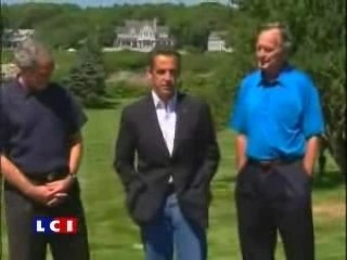 Rencontre Sarkozy-Bush