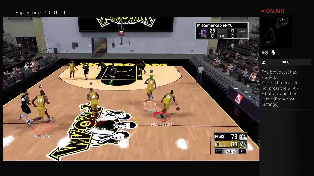 MrRemarkableNYC's Live PS4 Broadcast (2)