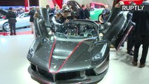 Ferrari Debuts Sold Out LaFerrari Aperta at Paris Motor Show