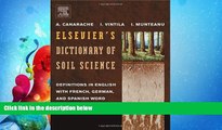 For you Elsevier s Dictionary of Soil Science: Definitions in English with French, German, and