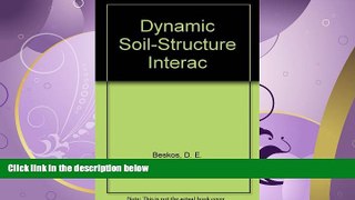Online eBook Dynamic Soil-Structure Interaction