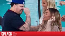 Rob Kardashian Shows Up for Baby Shower with Blac Chyna
