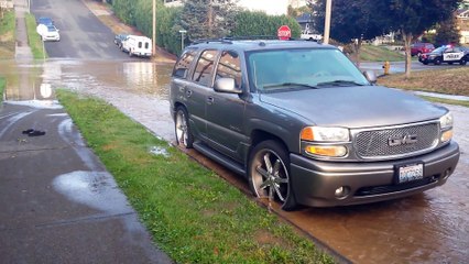 Water Main Break in Washington